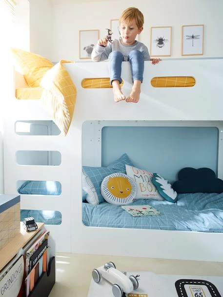 Lits Superposés Bas LIGNE FUJI Blanc - Vertbaudet – Image 3