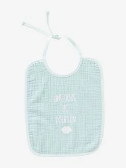 Lot De 2 Bavoirs Bébé En Gaze De Coton Lot Bleu - Vertbaudet -Philips boutique lot de 2 bavoirs bebe en gaze de coton 2