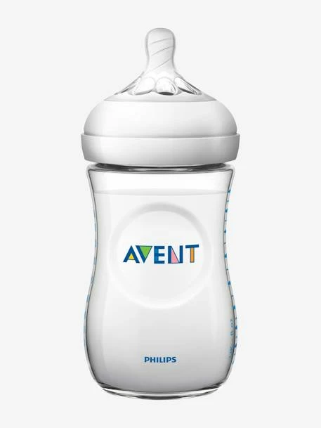 Lot De 2 Biberons 260 Ml Philips AVENT Natural Sans BPA Transparent - Philips Avent – Image 3