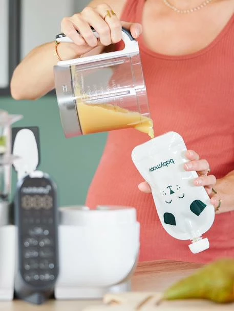 Lot De 20 Gourdes Réutilisables BABYMOOV Bleu - Babymoov – Image 2