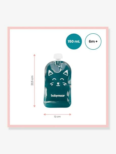 Lot De 20 Gourdes Réutilisables BABYMOOV Bleu - Babymoov – Image 6