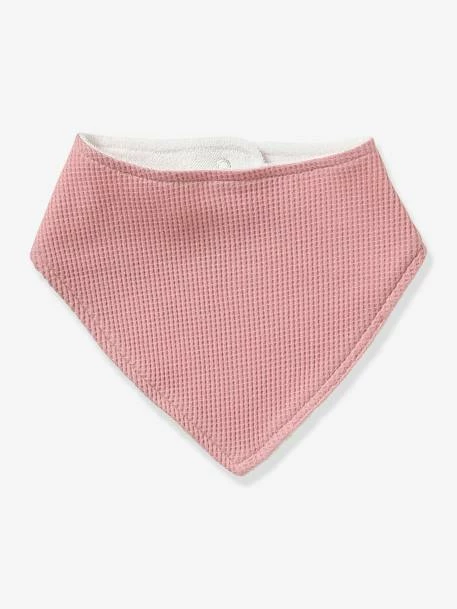 Lot De 3 Bavoirs Bandanas En Nid D'abeille Imprimé Coeurs - Vertbaudet 6 Lot De 3 Bavoirs Bandanas En Nid D'abeille Imprimé Coeurs - Vertbaudet – Image 4