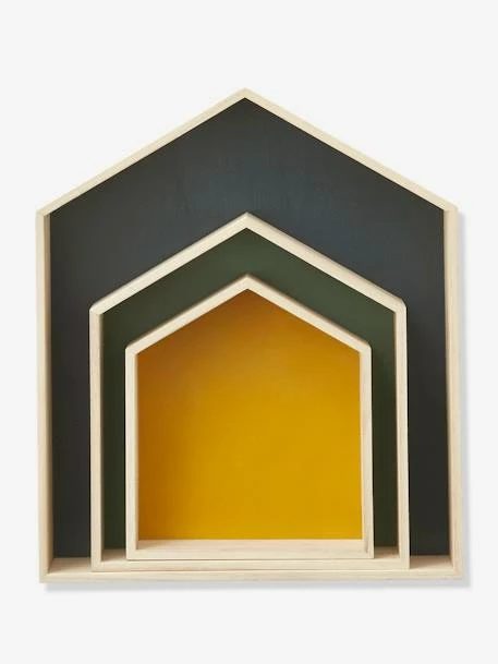 Lot De 3 étagères Home Bleu - Vertbaudet – Image 2