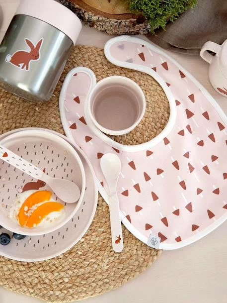 Lot De 5 Bavoirs Bébé LÄSSIG En Coton Biologique Lot De 5 Little Forest Renard - Lassig – Image 3