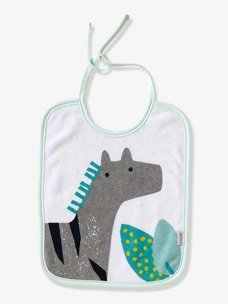 Lot De 7 Bavoirs Bébé VERTBAUDET Imprimé Jungle - Vertbaudet – Image 2