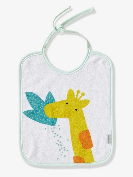 Lot De 7 Bavoirs Bébé VERTBAUDET Imprimé Jungle - Vertbaudet – Image 5