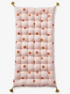 Matelas De Sol à Pompons MINI MAXI POIS Rose - Vertbaudet