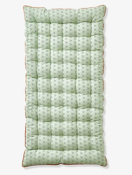 Matelas De Sol Bi Matière PALMETTES Vert - Vertbaudet