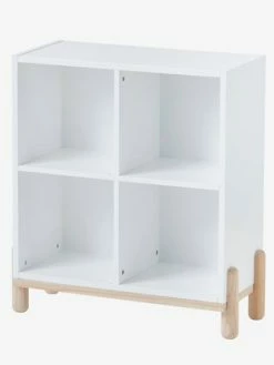 Meuble 4 Cases Blanc - Vertbaudet