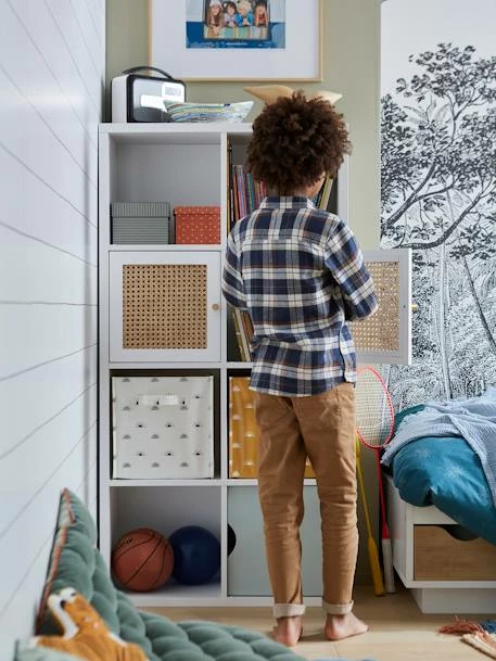 Meuble De Rangement 8 Cases Blanc - Vertbaudet – Image 4