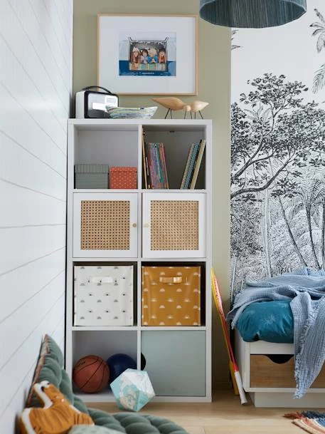 Meuble De Rangement 8 Cases Blanc - Vertbaudet – Image 5