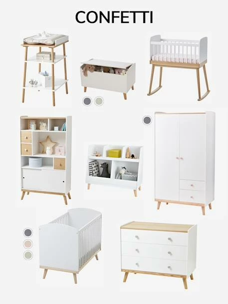 Meuble De Rangement LIGNE CONFETTI Blanc - Vertbaudet – Image 6