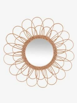 Miroir En Rotin Hélios Marron - Vertbaudet