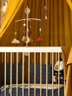 Mobile Lune Et étoiles Glitter Marron - Vertbaudet