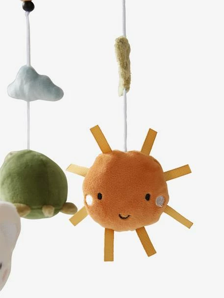 Mobile Musical MINI ZOO Beige / Multicolore - Vertbaudet – Image 6