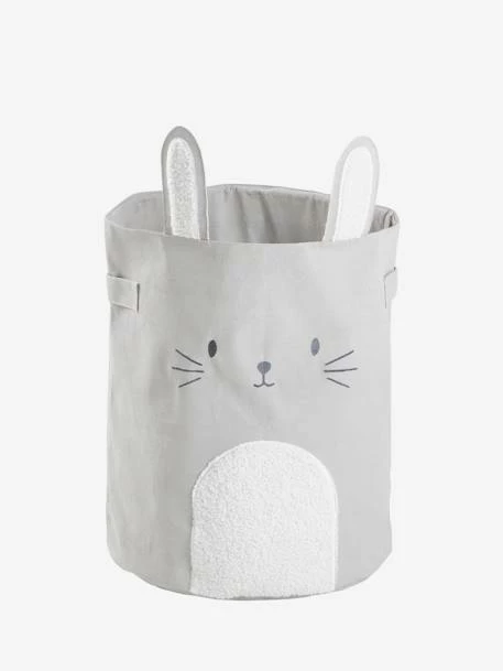 Panier De Rangement Lapin Gris - Vertbaudet – Image 2