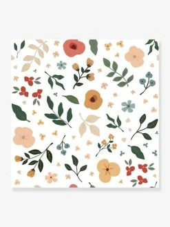 Papier Peint Feuilles Fleurs Bloem LILIPINSO Multicolore - Lilipinso