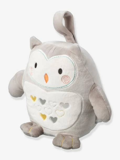 Peluche Aide Au Sommeil Rechargeable TOMMEE TIPPEE Ollie La Chouette Gris Clair/blanc - Tommee Tippee – Image 3