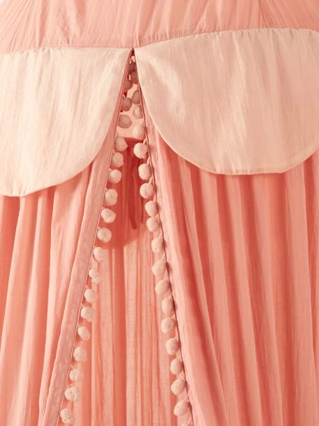 Rideau Ciel De Lit PRINCESSE NATURE Rose - Vertbaudet – Image 3