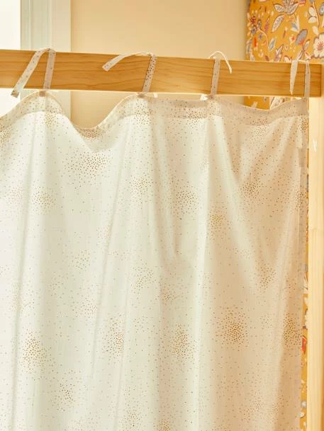 Rideau Voilage Pailleté Féérie Blanc / Paillettes - Vertbaudet – Image 4