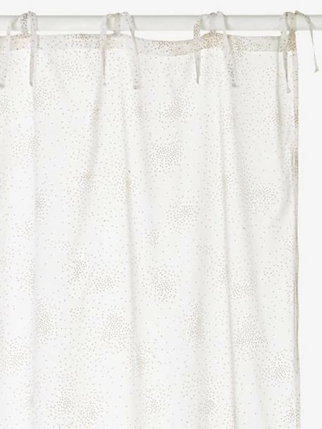 Rideau Voilage Pailleté Féérie Blanc / Paillettes - Vertbaudet