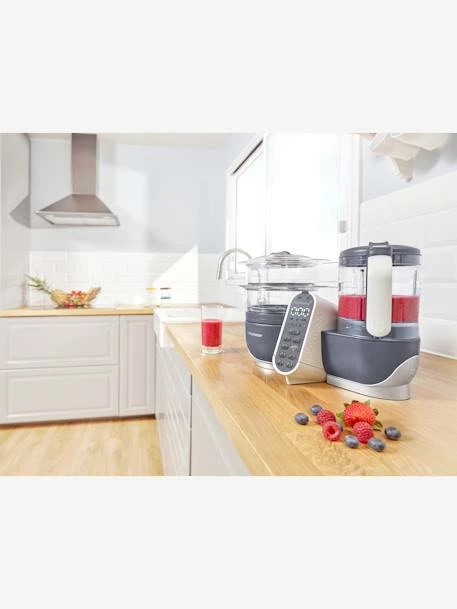 Robot Multifonction BABYMOOV Nutribaby+ Préparateur Culinaire Cuiseur Et Mixeur Industrial Grey - Babymoov – Image 3