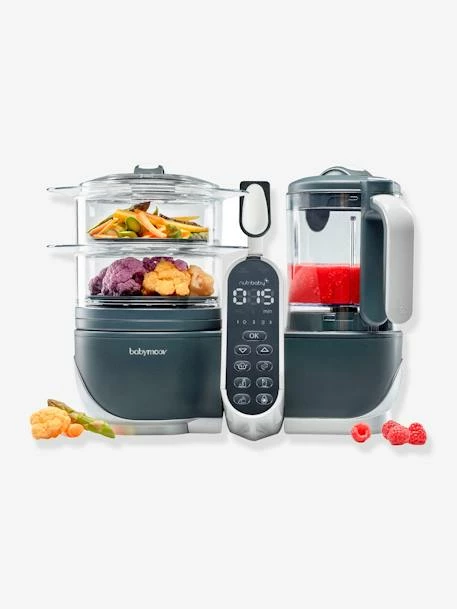Robot Multifonction BABYMOOV Nutribaby+ Préparateur Culinaire Cuiseur Et Mixeur Industrial Grey - Babymoov – Image 5