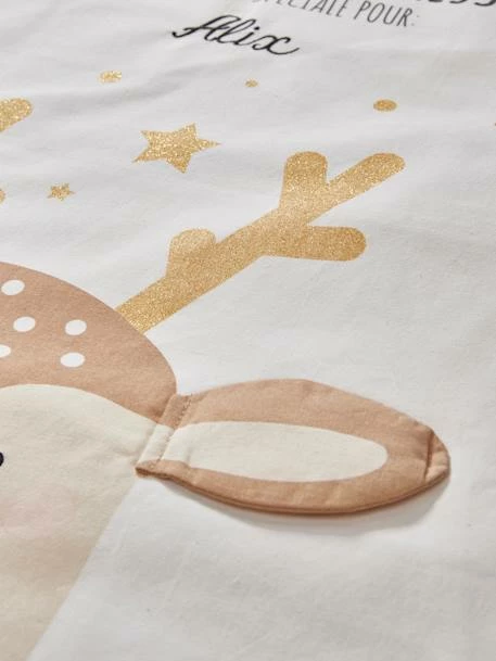 Sac à Jouets Personnalisable Renne Ecru - Vertbaudet – Image 2