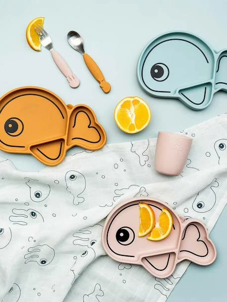 Set 2 Couverts DONE BY DEER YummyPlus Sea Friends Rose - Done By Deer – Image 6