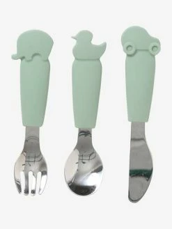 Set Couverts Enfant Silicone Et Inox X3 Sauge - Vertbaudet -Philips boutique set couverts enfant silicone et inox x3 3
