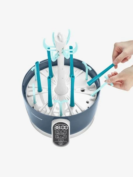 Stérilisateur Et Sèche-biberons électrique BABYMOOV Turbo Pure Gris - Babymoov – Image 5
