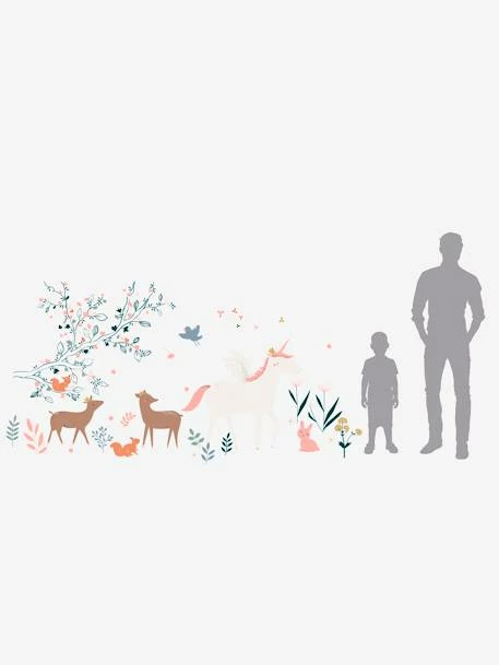 Sticker Géant Forêt Enchantée Gris - Vertbaudet – Image 3