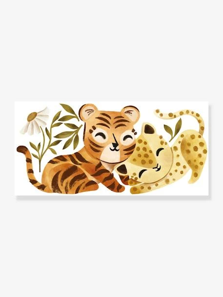 Stickers XL Léopard/Tigre Felidae LILIPINSO Bronze - Lilipinso