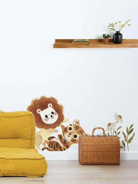 Stickers XL Lion/Tigre Felidae LILIPINSO Marron - Lilipinso – Image 2