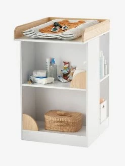 Table à Langer Transformable En Bibliothèque LIGNE ECLIPSE Blanc - Vertbaudet