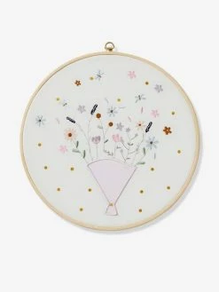 Tambour Brodé DOUCE PROVENCE Marron - Vertbaudet