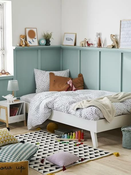 Tapis à Pompons Et Triangles Atlas Noir Et Blanc - Vertbaudet – Image 5