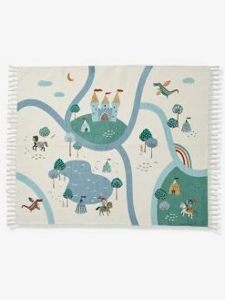 Tapis Circuit Chevalier écru / Multicolore - Vertbaudet