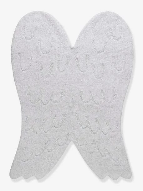 Tapis Coton Lavable Ailes D'anges LORENA CANALS Blanc - Lorena Canals