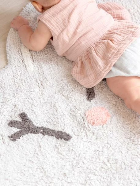 Tapis Coton Lavable Nuage Happy Cloud LORENA CANALS Gris - Lorena Canals – Image 3