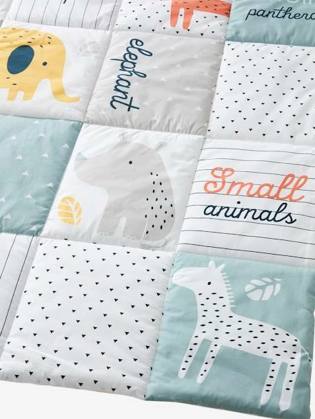 Tapis De Sol Patchwork Jungle Baby Multicolore - Vertbaudet – Image 4