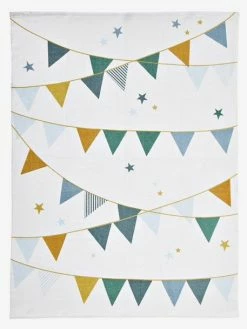 Tapis Enfant Circus Blanc / Motif - Vertbaudet