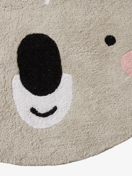 Tapis Koala MINI ZOO Gris - Vertbaudet – Image 4