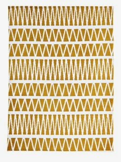 Tapis Savana Jaune Imprimé - Vertbaudet