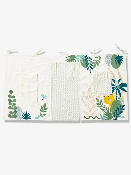 Tente De Lit Jungle Imaginaire Blanc Clair Uni Avec Decor - Vertbaudet – Image 2
