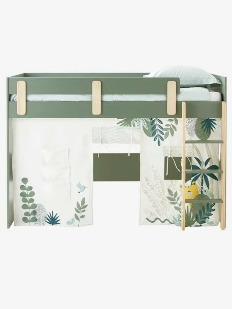 Tente De Lit Jungle Imaginaire Blanc Clair Uni Avec Decor - Vertbaudet – Image 6