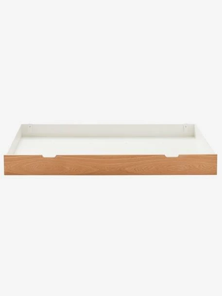 Tiroir De Rangement Lit Enfant LIGNE CONFETTI Blanc / Bois - Vertbaudet – Image 3