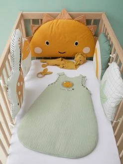 Tour De Lit / Tour De Parc Modulable TANZANIE Ivoire / Multicolore - Vertbaudet