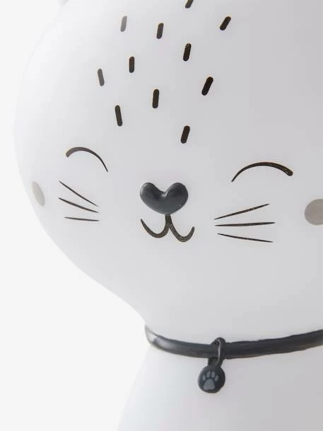 Veilleuse Moustachat Blanc / Bleu - Vertbaudet – Image 3