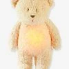 Veilleuse Peluche MOONIE Ourson En Coton Bio* Beige Sable - Moonie